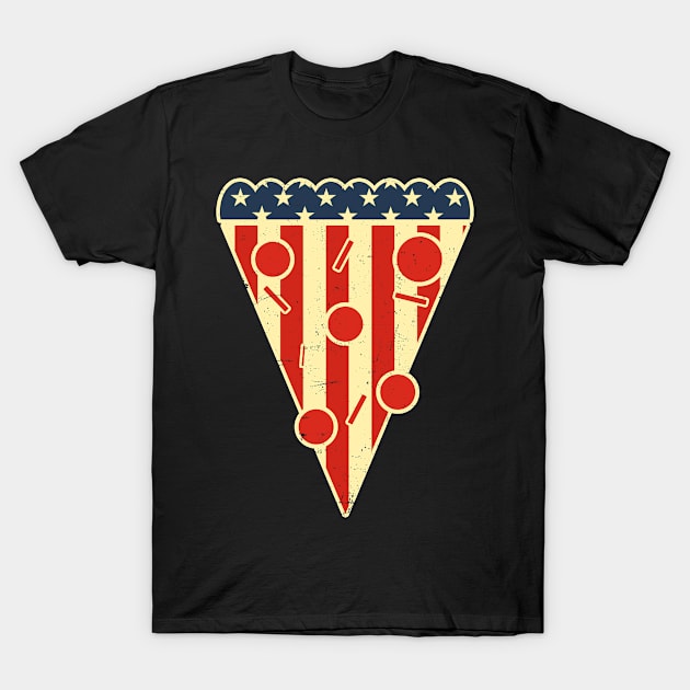 4th Of July 2020 Shirt | America Pizza Gift T-Shirt by Gawkclothing